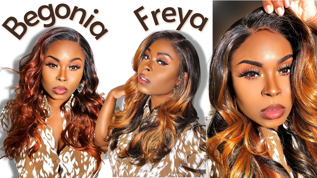 DOUBLE REVIEW 🔥 | Outre Perfect & Melted Hairline | Lace Front BEGONIA & Frontal FREYA