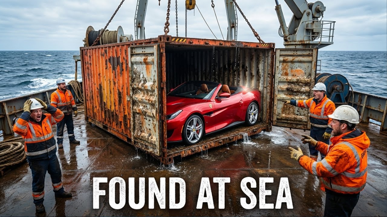 Sunken Luxury Car Worth Millions Found Deep Under the Ocean