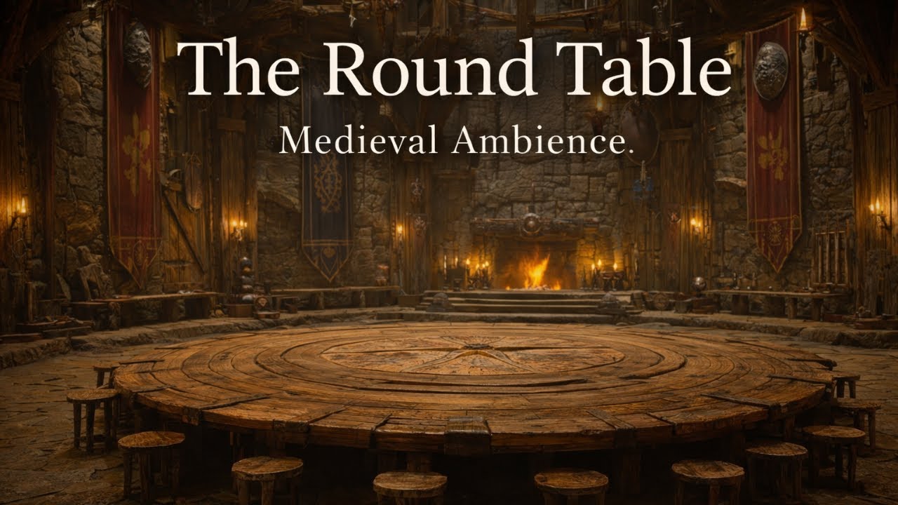 The Round Table of King Arthur | Medieval Ambience & Plainsong