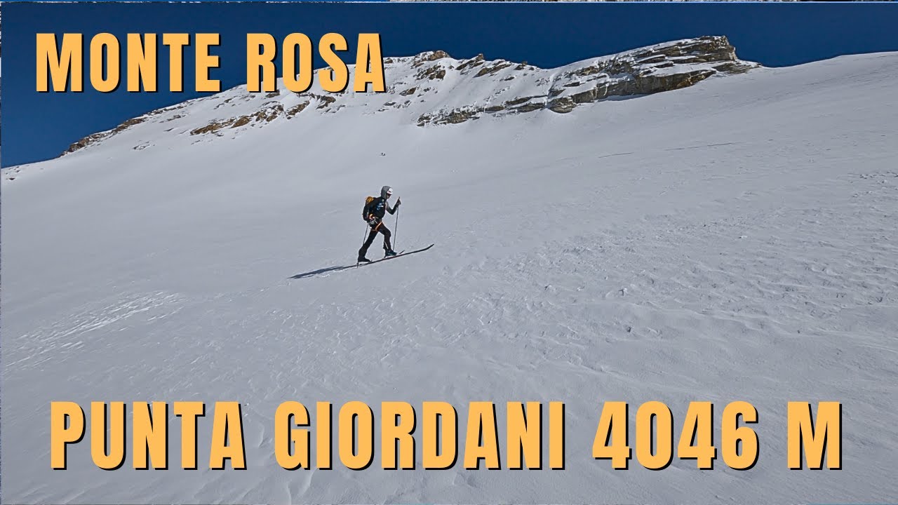 Monte Rosa Ski 4000m - Punta Giordani
