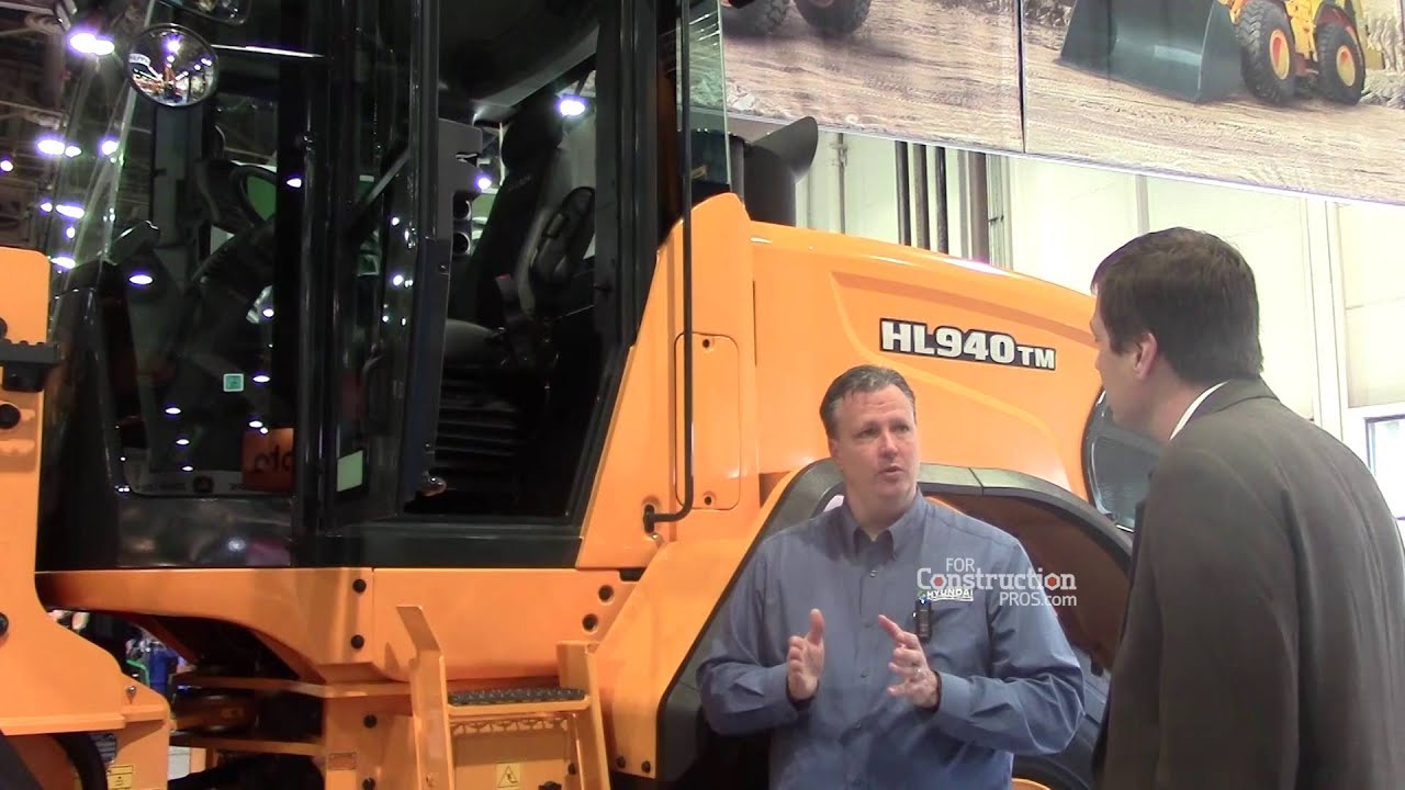 Hyundai Improves Cab, Onboard Weighing System for HL940TM Wheel Loader