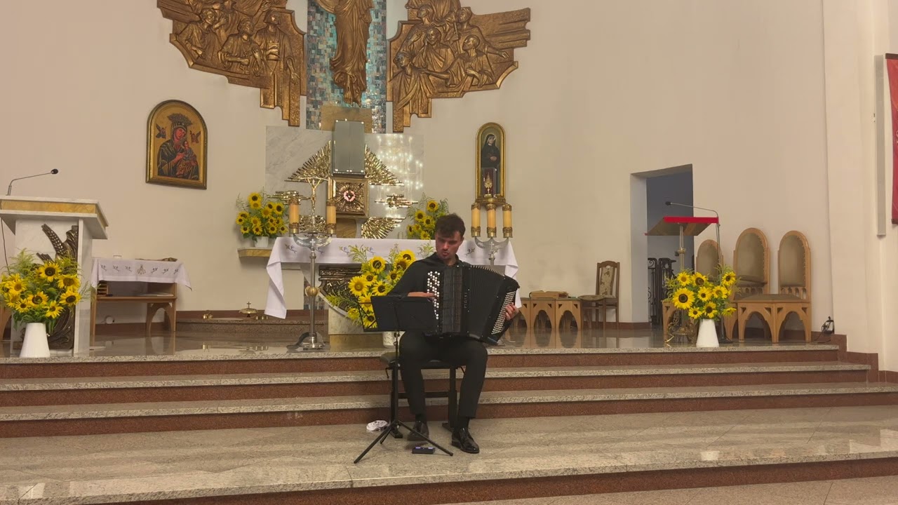 Domenico Scarlatti - Sonate E minor K. 98 (Dawid Rydz) Accordion