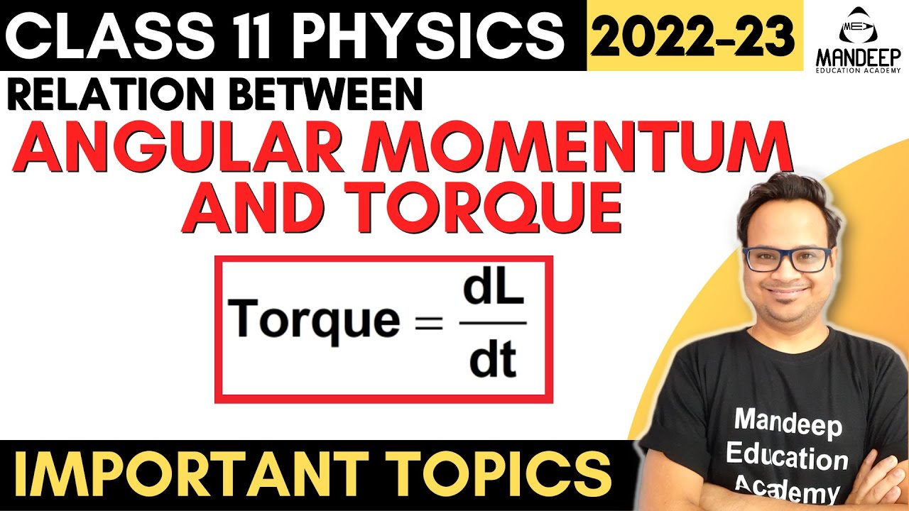 Relation Between Torque and Angular Momentum