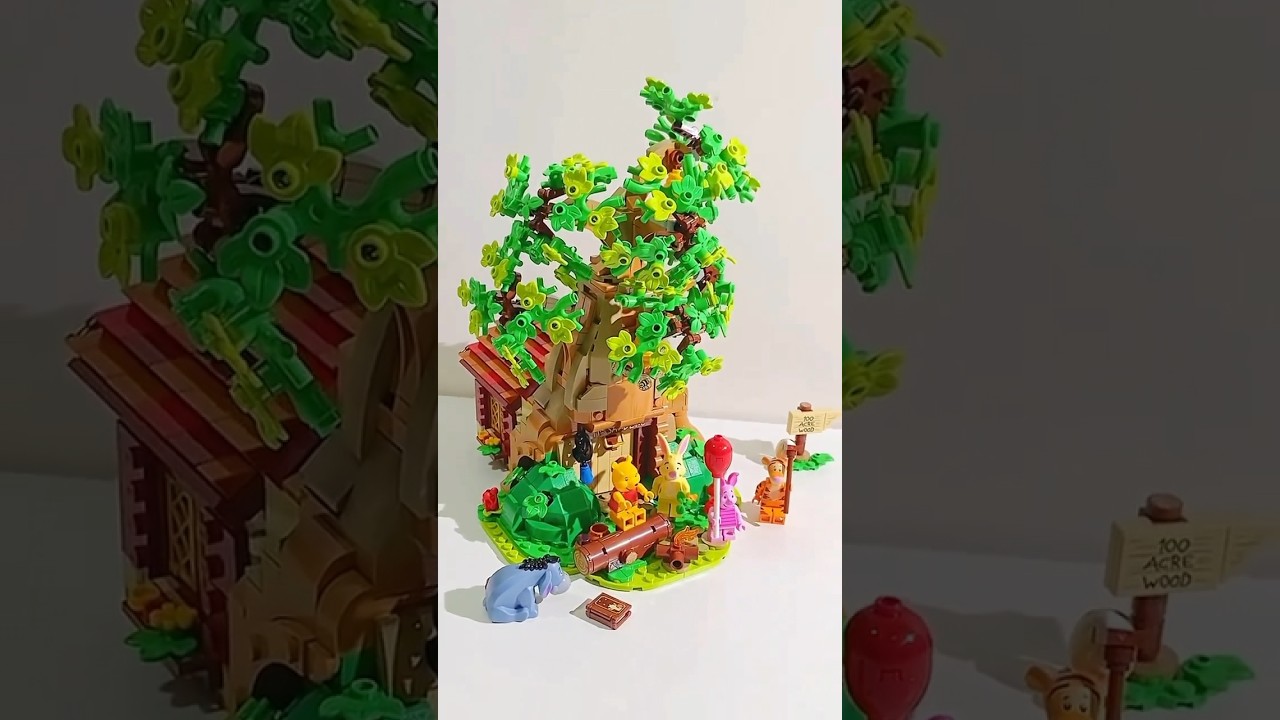 Building LEGO winnie the pooh#lego #legoset #legofan #legomoc #legoart #legoinstagram #legogram