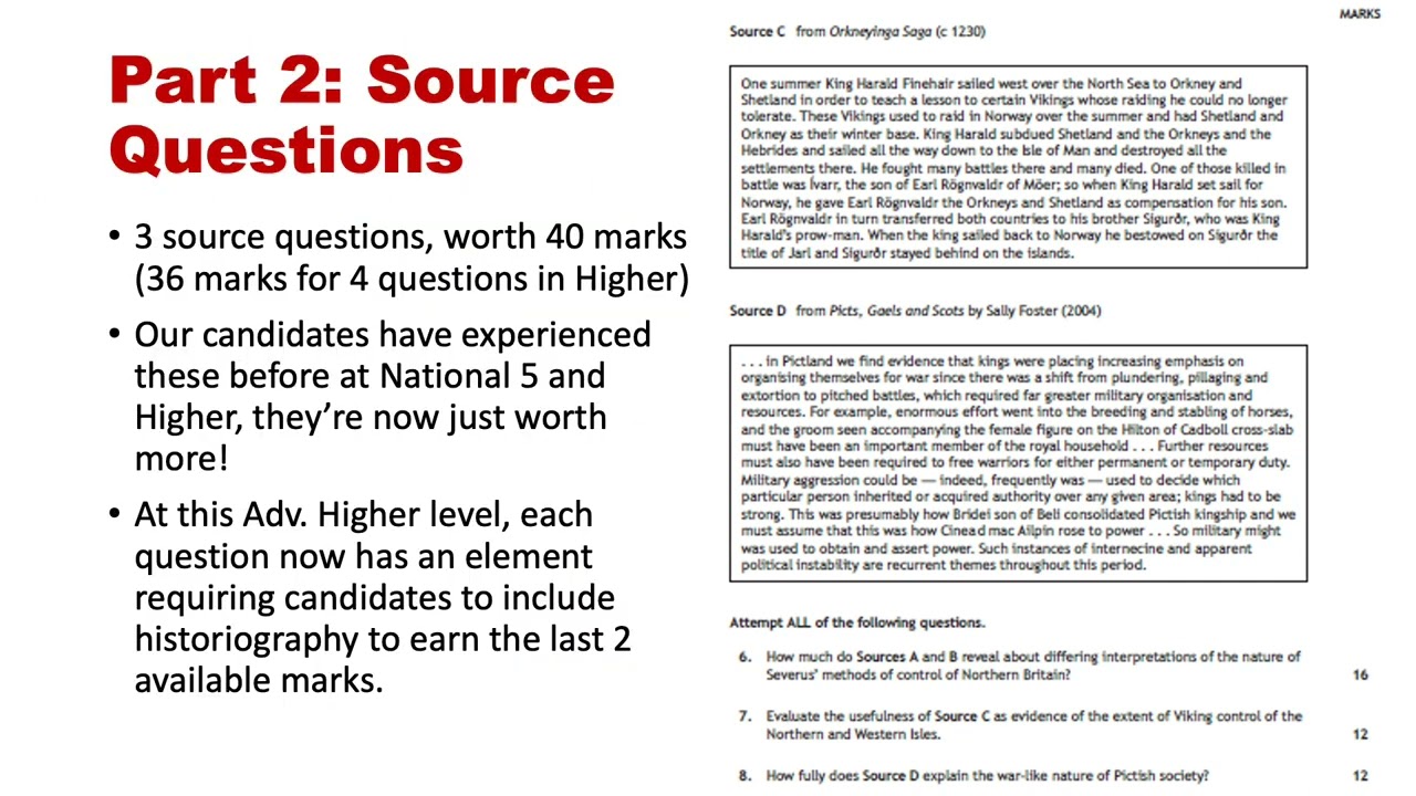 Advanced Higher - History