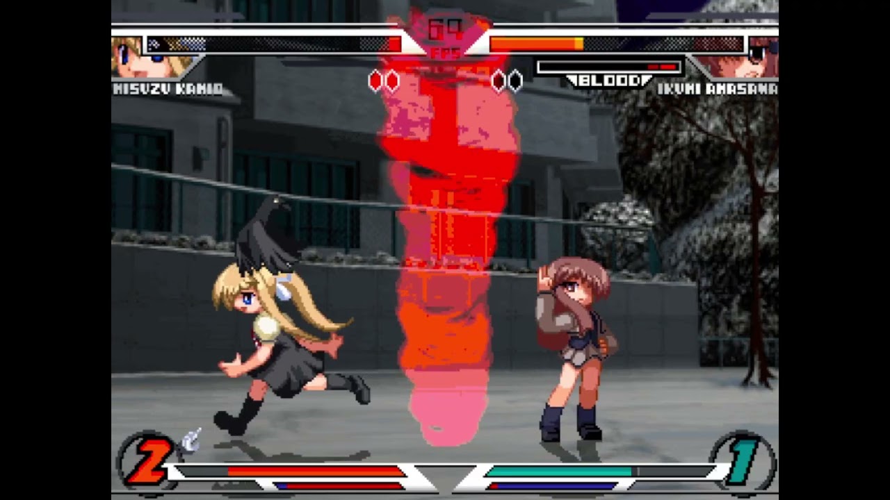 【EFZ観戦】[2015/07/19]カミオ・ラヴァ(神尾観鈴) vs あやめ(天沢郁未) part1