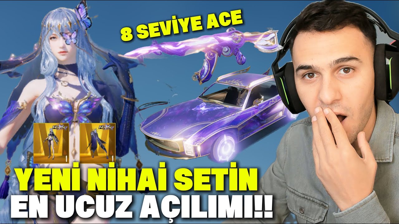 YENİ NİHAİ HONOR SETİ VE 8 SEVİYE ACE32 GELDİ! 😱 EN İYİ MİRADO | PUBG MOBİLE