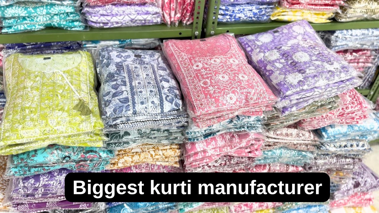 BIGGEST KURTI SET OF PURE JAIPURI COTTON KURTI COLLECTIONS JSR FASHION