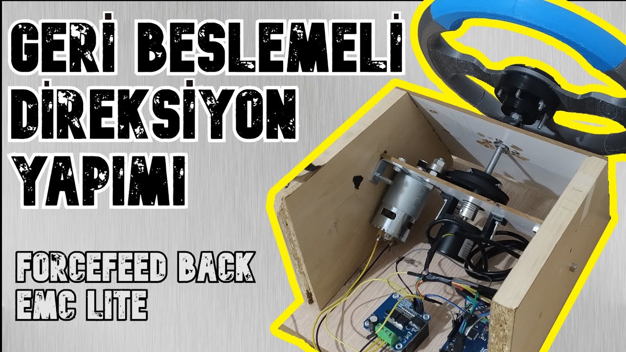 Geri beslemeli direksiyon yapımı. Arduino ile direksiyon seti yapımı (bölüm 4) Abditech G28