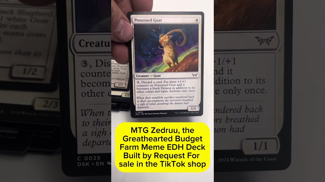 MTG Budget EDH Deck Tech: Zedruu, the Greathearted Farm Meme by Combo of Rocks