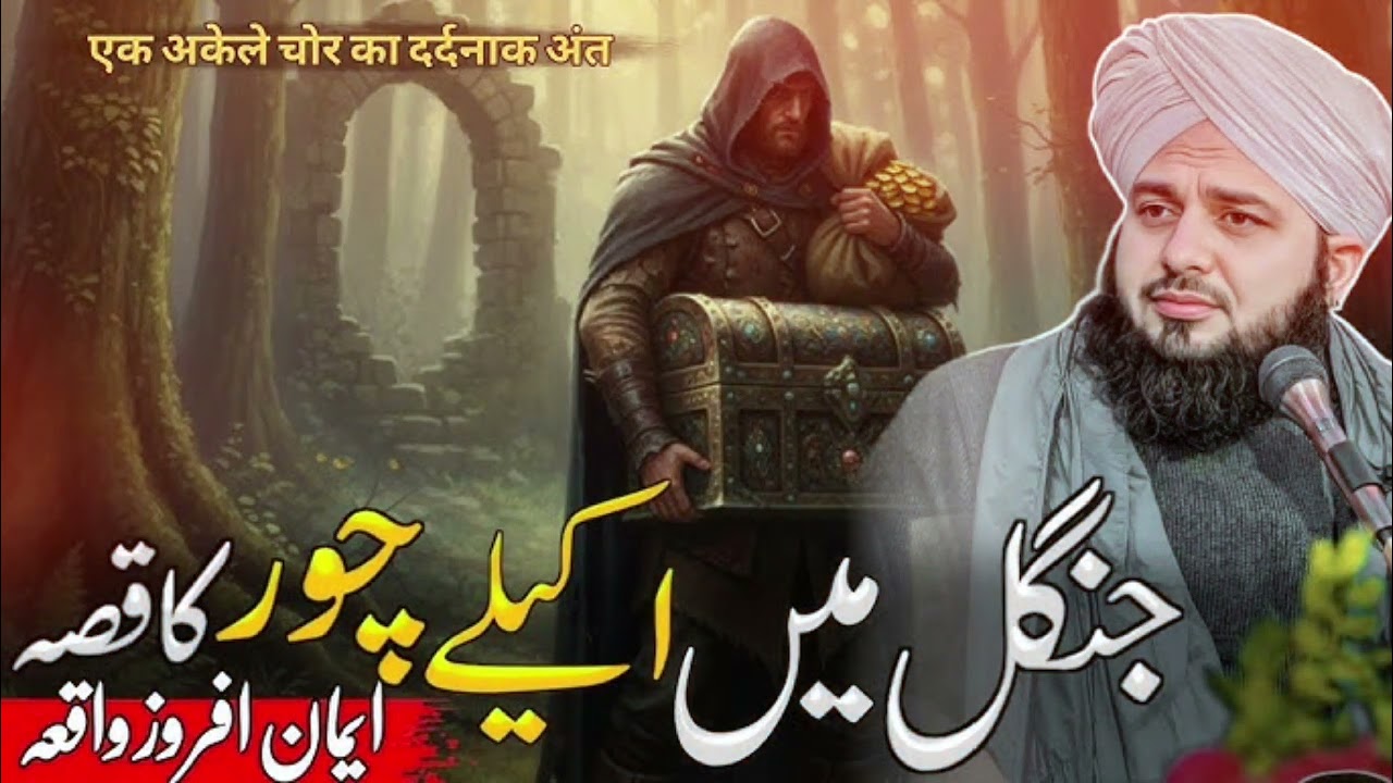 Jangel Mian Akela Chore Ka Waqian By Peer Ajmal Raza Qadari Sahib....