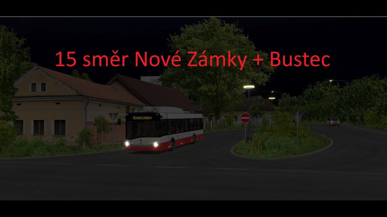 Linka 15 směr Nové Zámky + Bustec - Simt simultor