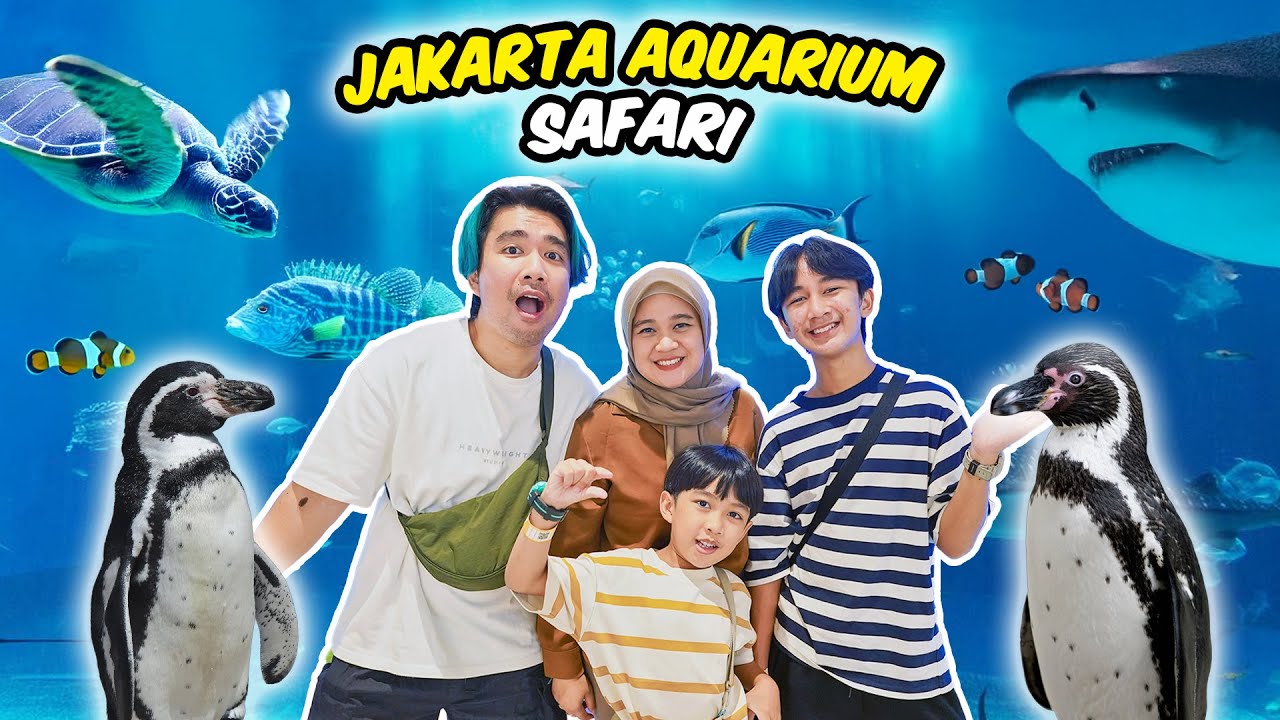 Banyak Ikan dan Hewan Lucu di Jakarta AQuarium Safari Keluarga Ziyan
