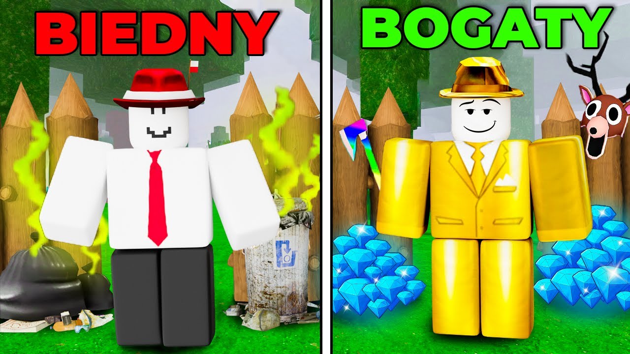 Biedny VS Bogaty w 99 Nocy w Lesie!