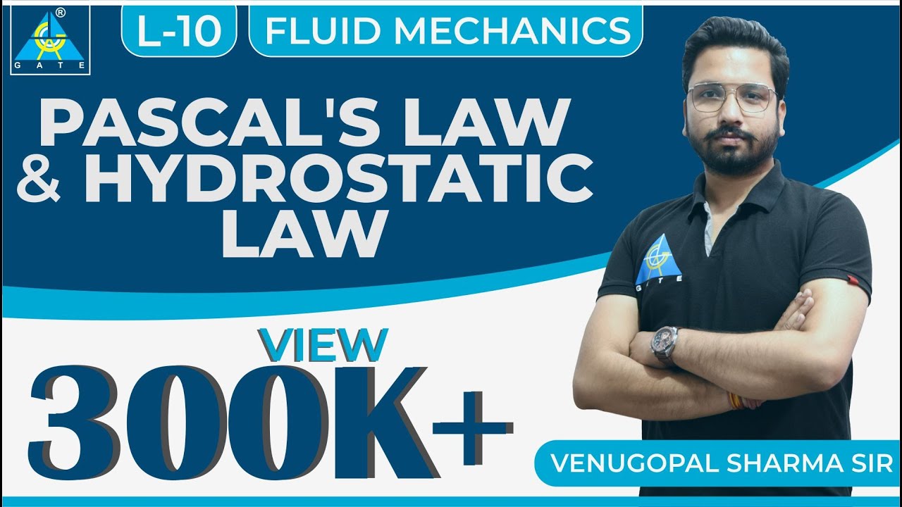 Fluid Mechanics | Module 2 | Pascal's Law & Hydrostatic Law (Lecture 10)