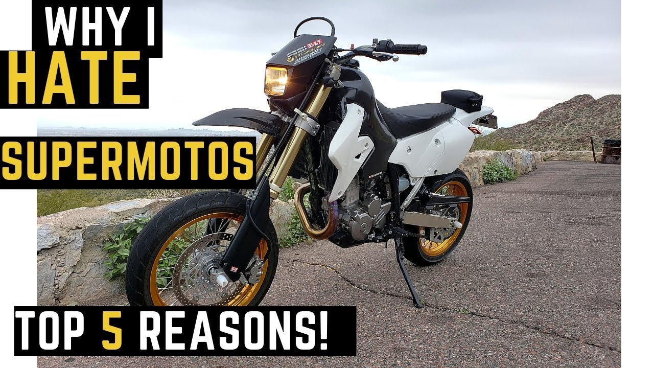 Why I HATE SuperMotos: 5 Reasons Suzuki DRZ400SM Dislikes  Review Arizona MotoVlog Super Moto
