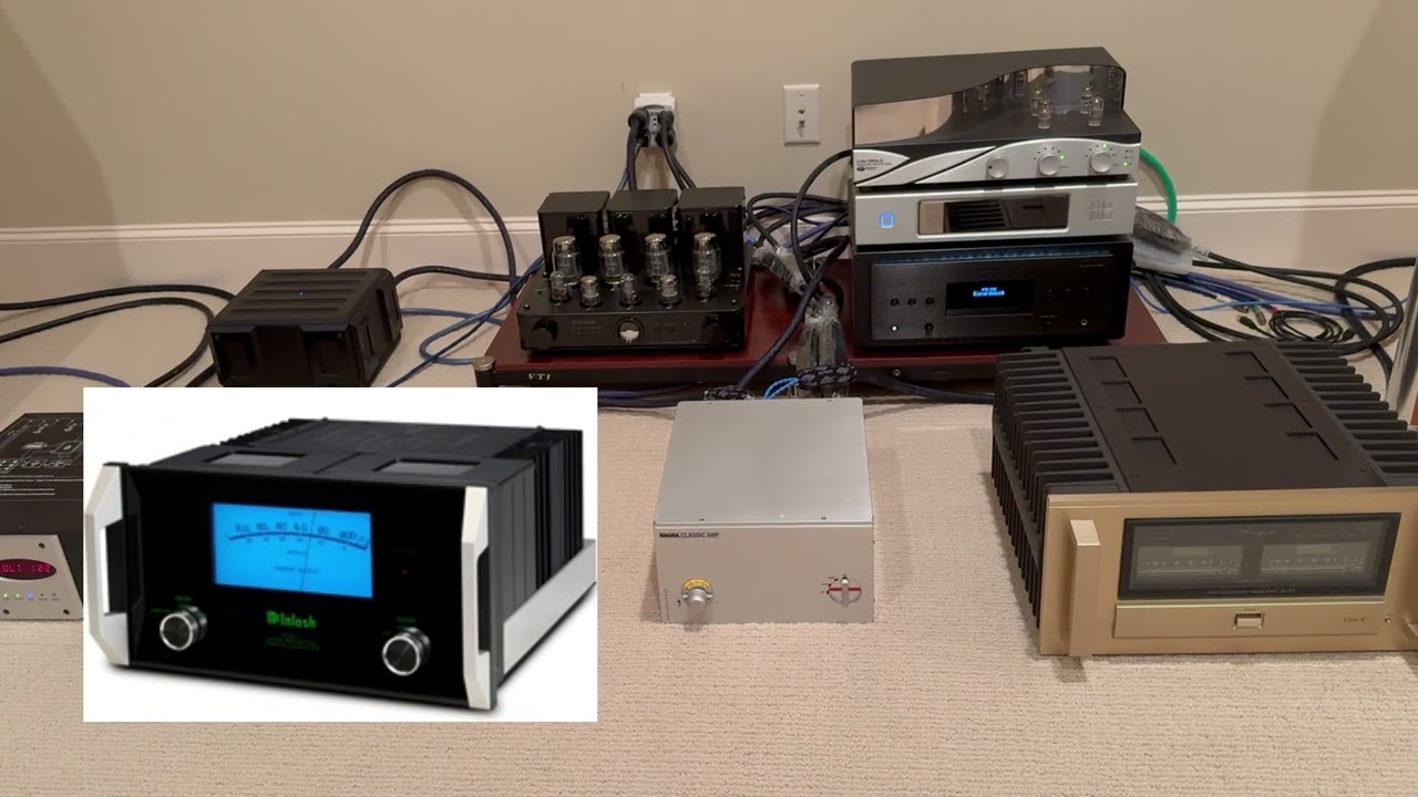 Nagra C.Amp 勝 Mclntosh MC611 勝 Accuphase A75