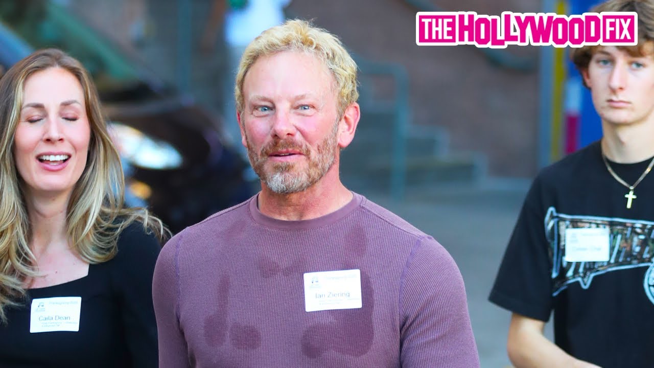 Ian Ziering From 'Beverly Hills 90210' Volunteers At The L.A. Mission Thanksgiving Dinner