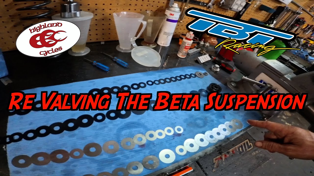 Re Valving KYB Suspension | Fixing The Beta 300RR Race Suspension | TBT Revalve | Highland Cycles