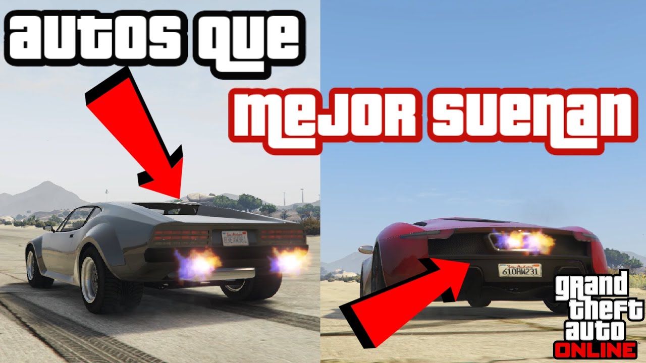 Los 15 autos con el MEJOR SONIDO del GTA Online!