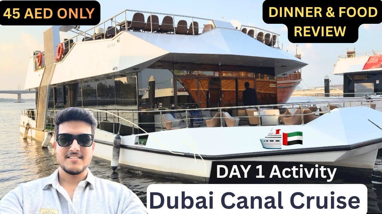 You HAVE to do this in Dubai! | Canal Cruise & Dinner ✨ 