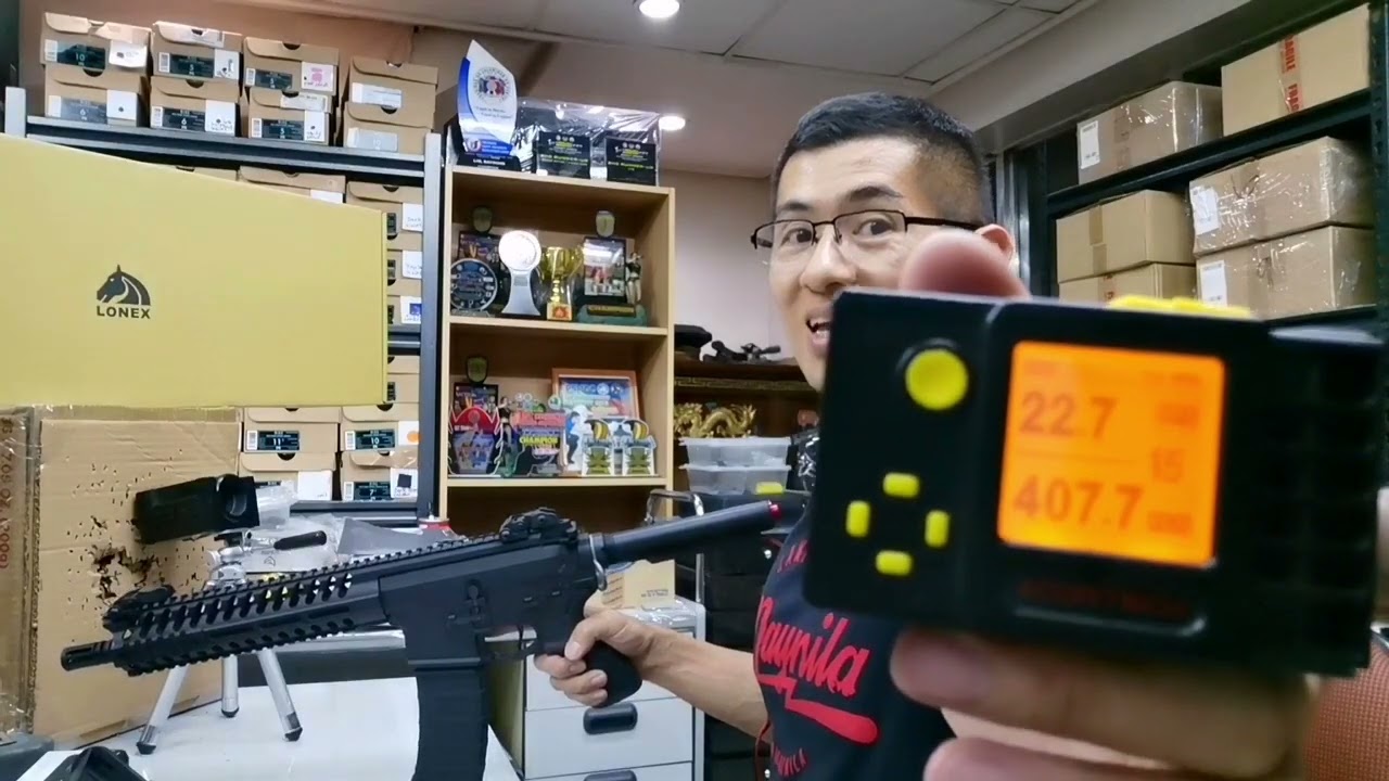 Lonex L4 PR-01 QSCG Airsoft Electric Toy Gun - very easy to increase or reduce FPS power