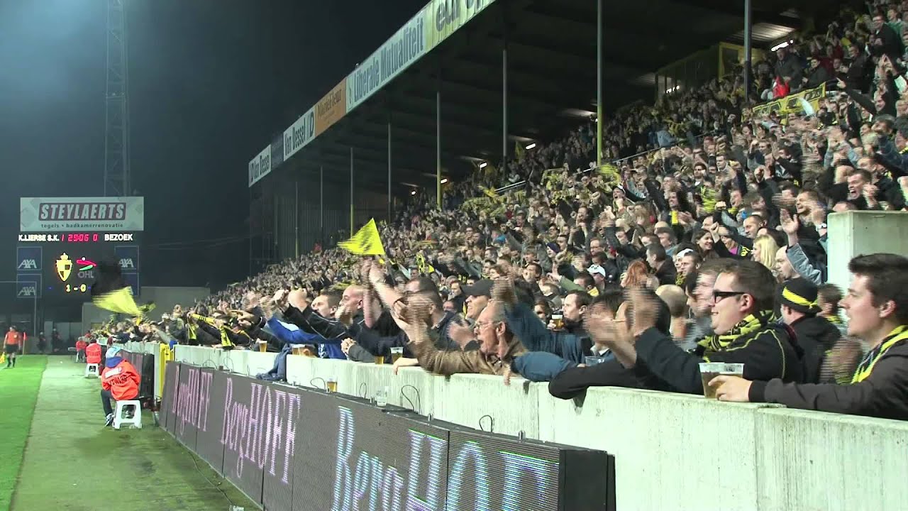 K. Lierse S.K. - OHL: sfeer 'Den Berg'