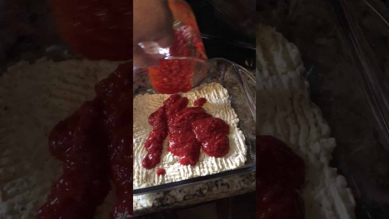 VSG Shelly's (famous) Ricotta Bake Purée stage