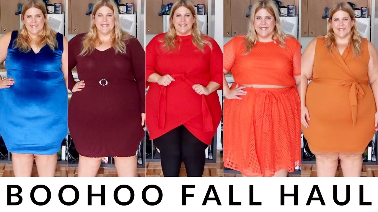 Boohoo Plus Size Fall Haul