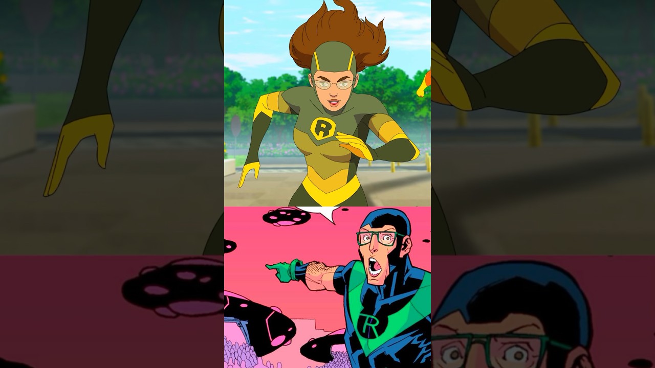 Shrinking Rae Gets Eaten ALIVE | Invincible Show VS Comic #invincible #comics #shorts