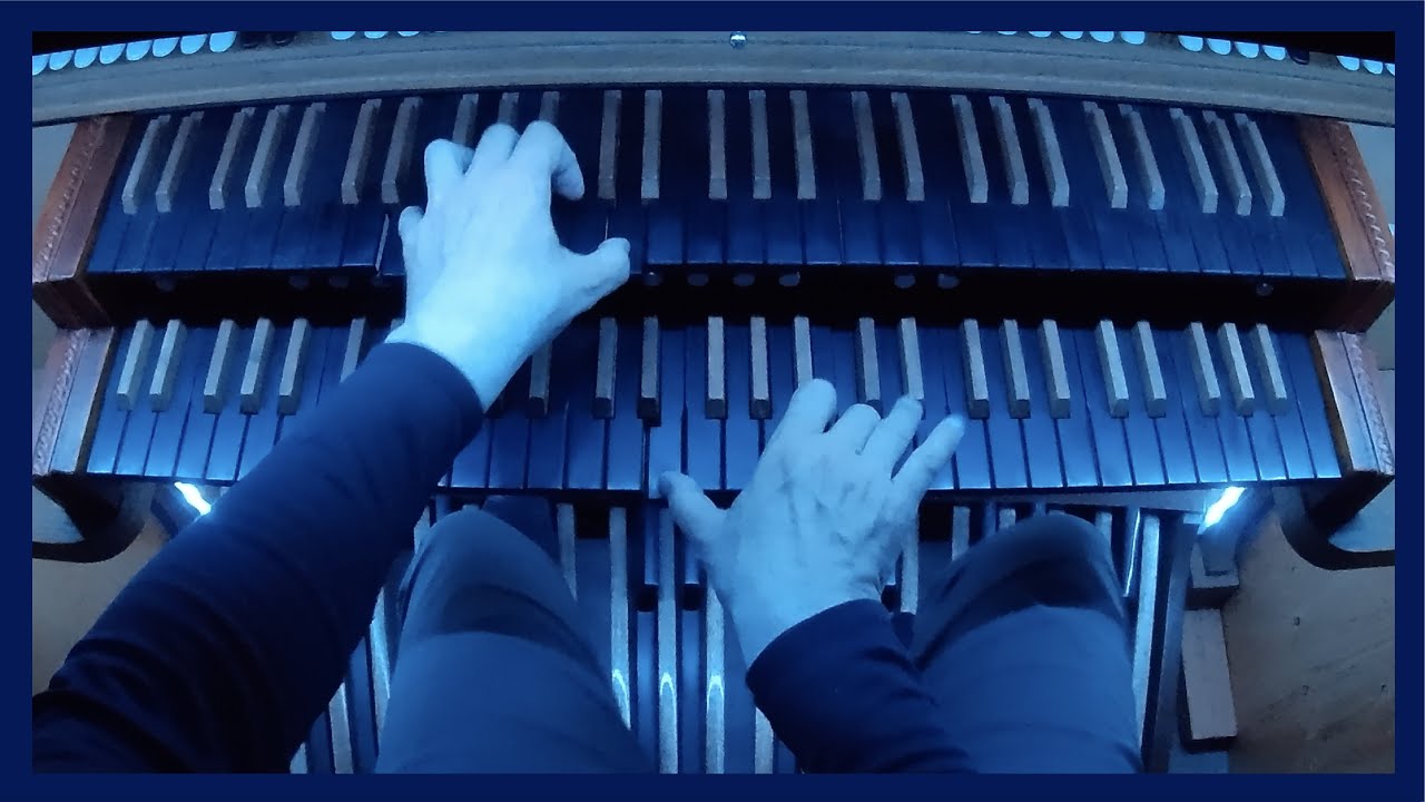 J.S. Bach - BWV 686 Aus tiefer Not schrei ich zu dir - organ performer perspective