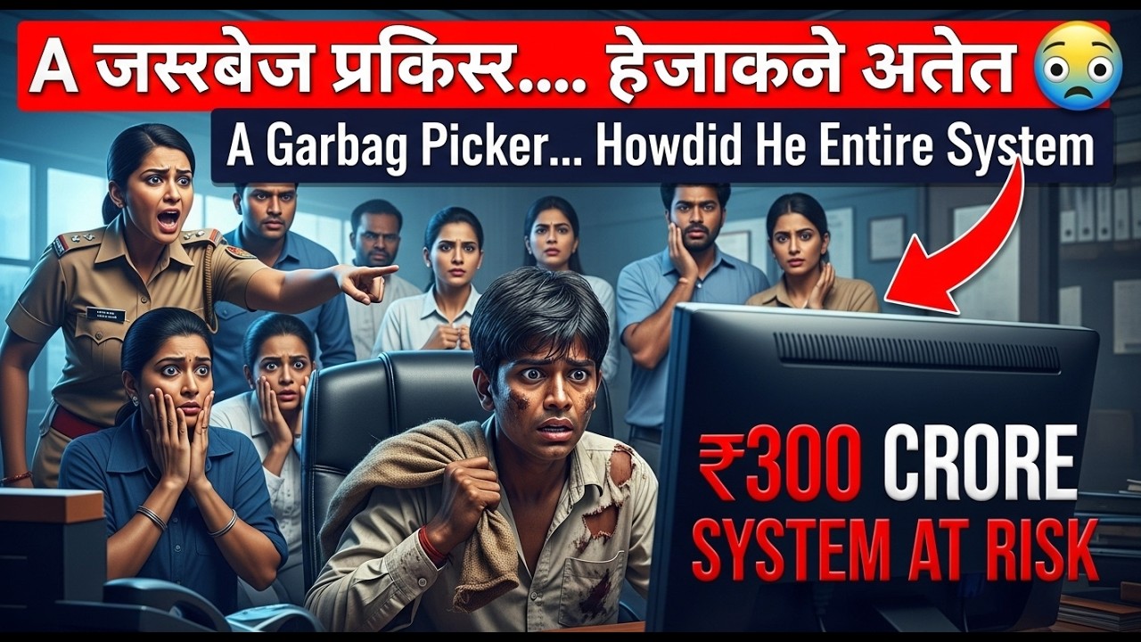 कचरा चुनने वाला लड़का जिसने 300 करोड़ रुपये का सिस्टम बचा लिया  सीख देने वाली कहानी