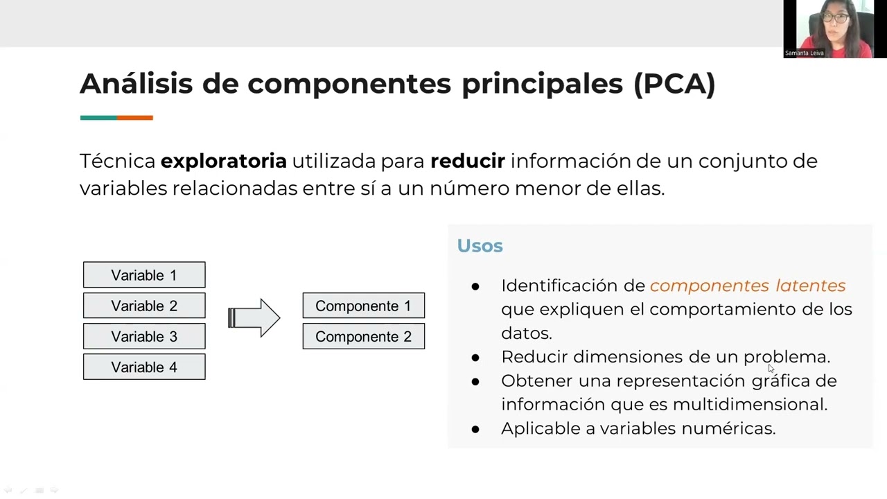 Video 1: An&aacute;lisis Multivariado y PCA
