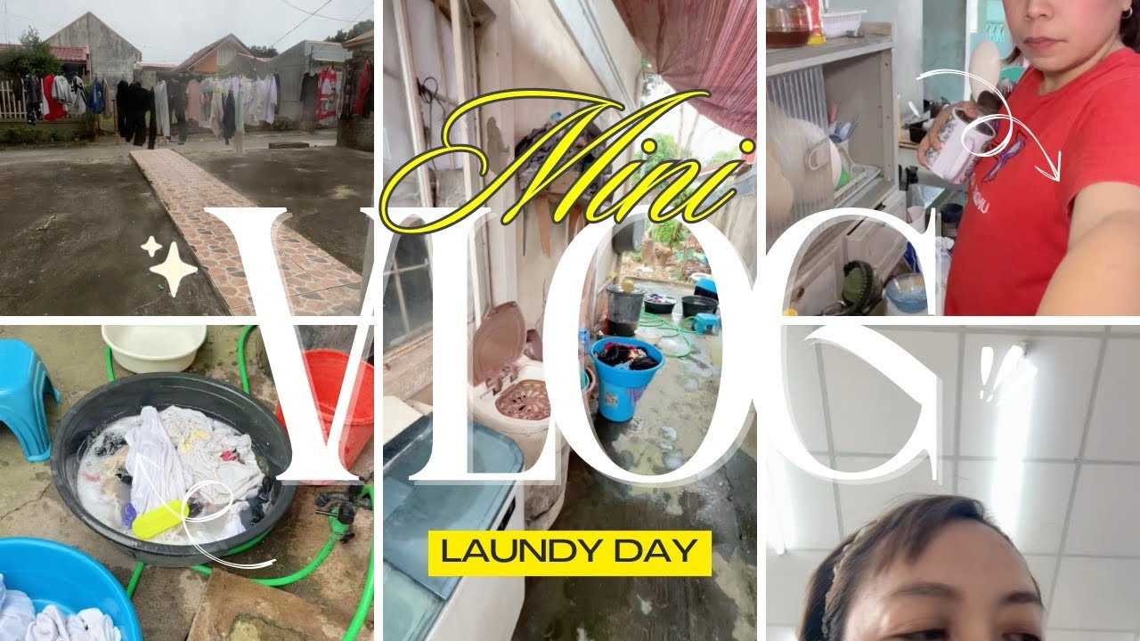 Saturdya laundry day
