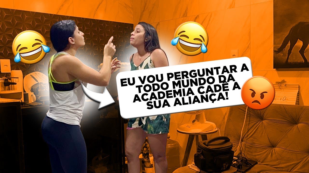 CHEGUEI EM CASA SEM ALIAN&Ccedil;A E BRENDA FICOU PISTOLA 😬