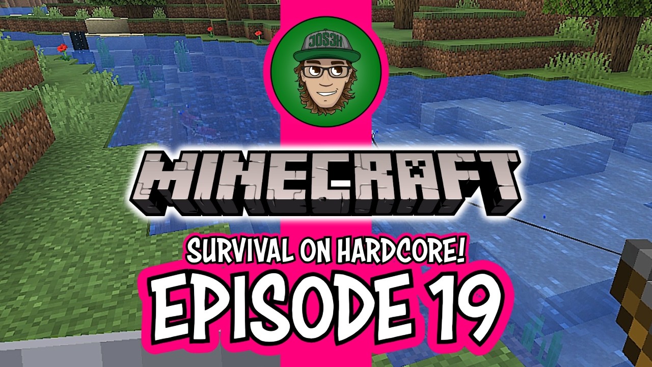 SADDLE FISHING!! --- (Jos3h Plays... Minecraft - Survival on Hardcore! - Episode 19)