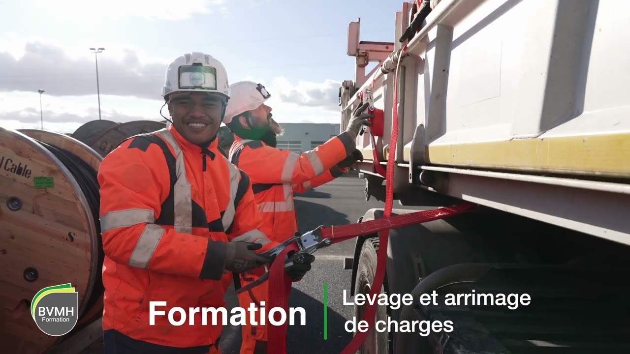Vidéo BVMH Formation levage arrimage