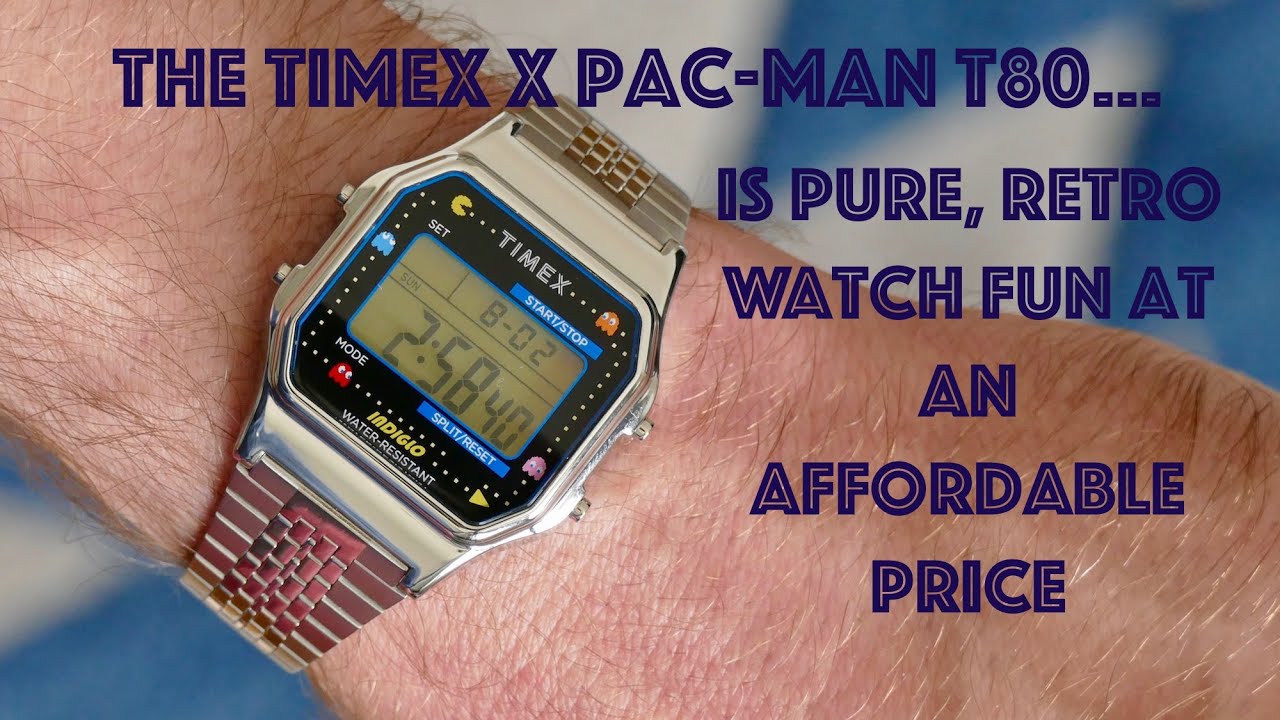 Timex x Pac-Man T80 Watch: Affordable Retro Watch Fun!