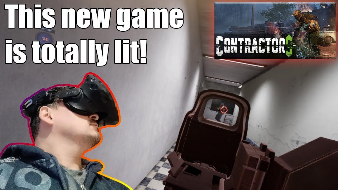 Contractors - This new VR team-based multiplayer shooter is totally lit!