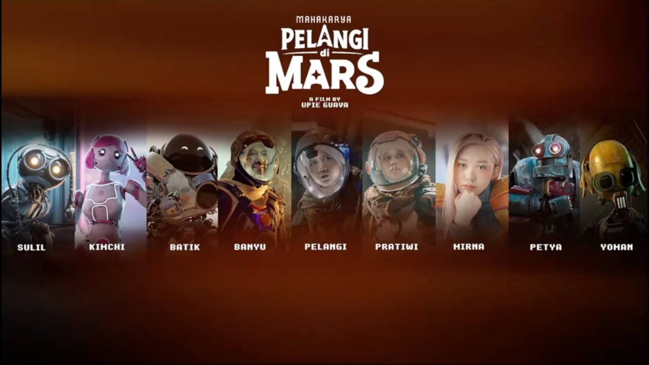 CHARACTER REVEAL PELANGI DI MARS