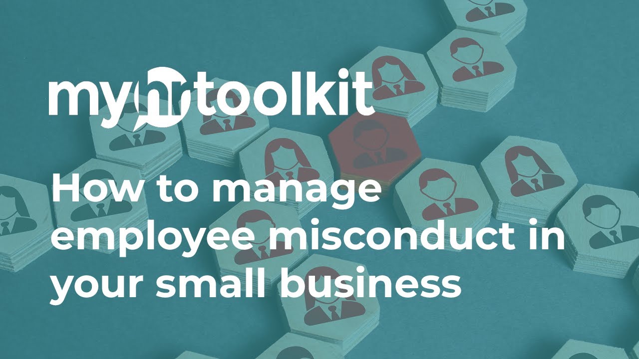How to manage employee misconduct in your small business