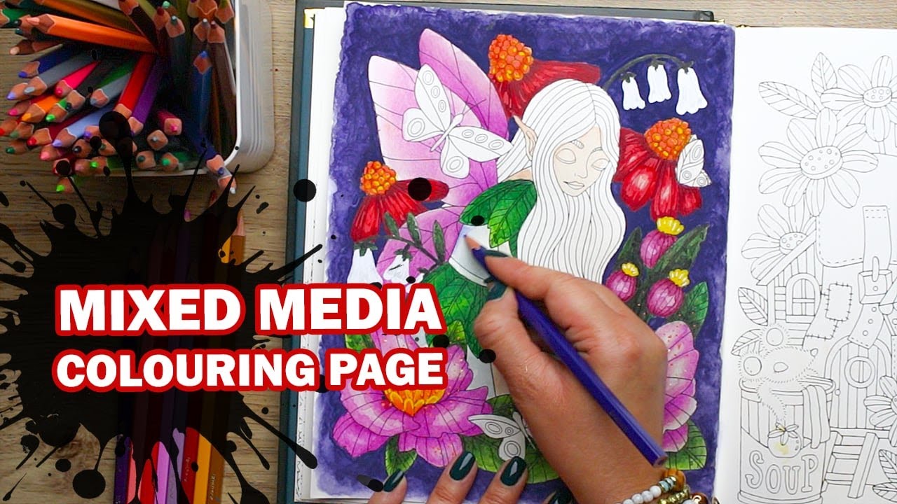 Fairy Tales & folklore by Emelie Lidehäll Öberg Mixed Media Colouring
