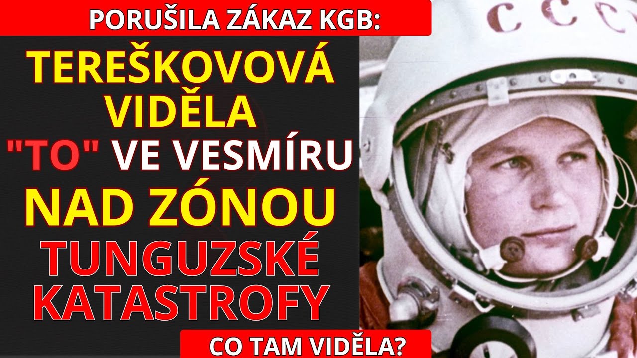 TEREŠKOVOVÁ VE VESMÍRU: „VIDÍM NĚCO, CO BY NEMĚLO EXISTOVAT“ | Záhady letu...
