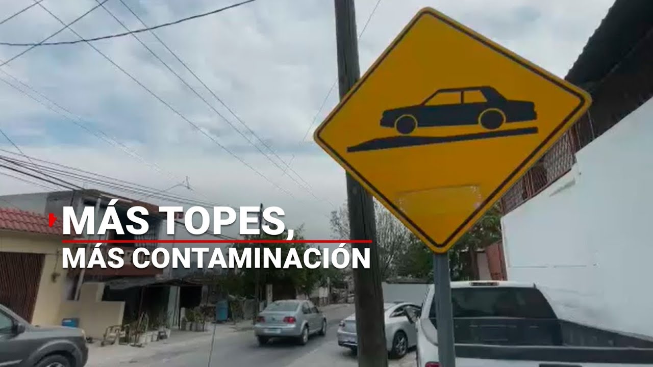 ¡Anarquía en las calles! | Hay zonas en Monterrey atascadas de topes