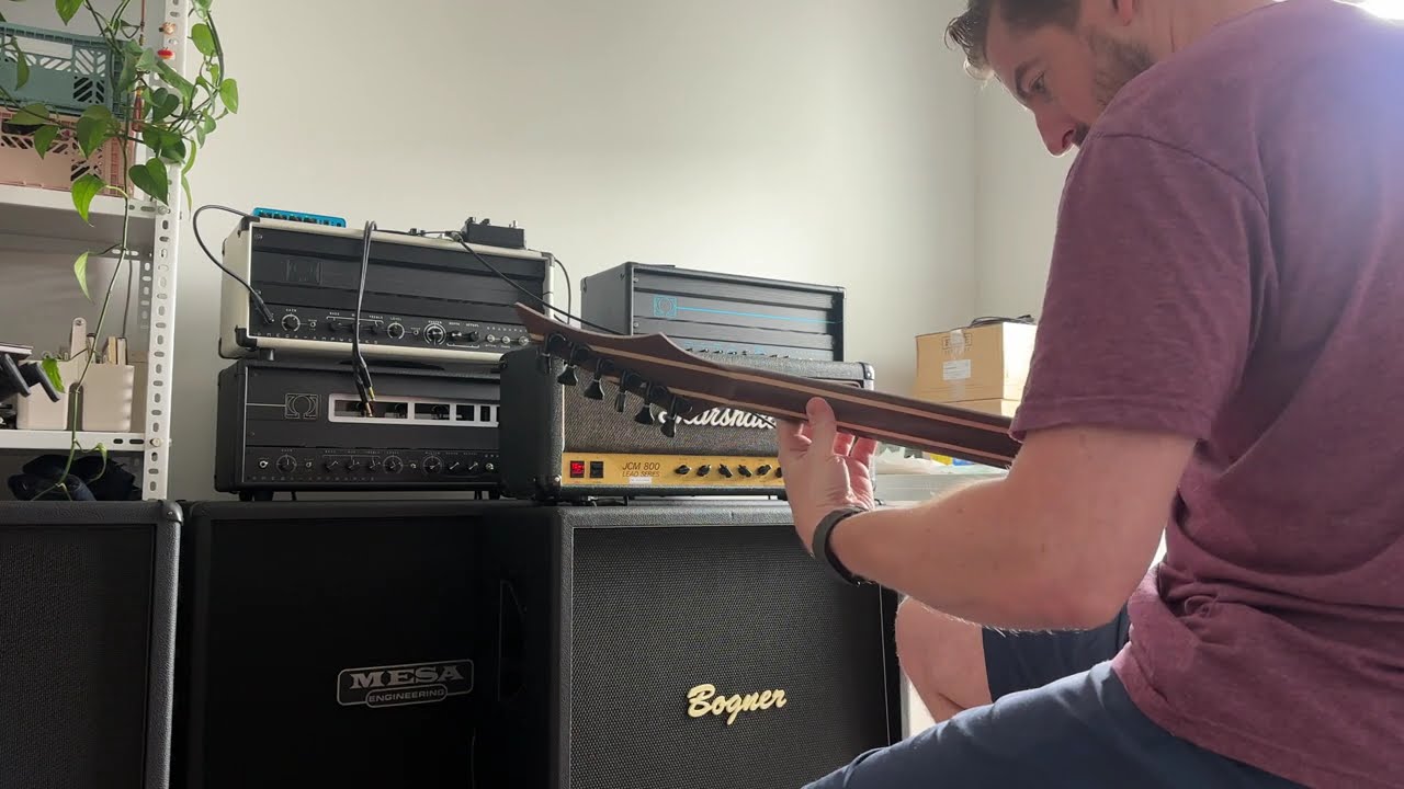 Hotrodded Marshall 2203 JCM800: Bay Area Thrash V2 / Langner Mod 4