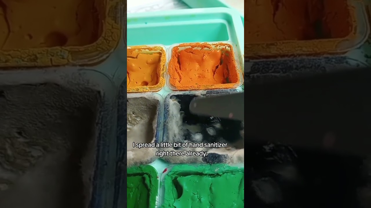 mold in my paint (again, pt. 4) #art #drawing #draw #painting #drawingtimelapse #artandcraft #artist