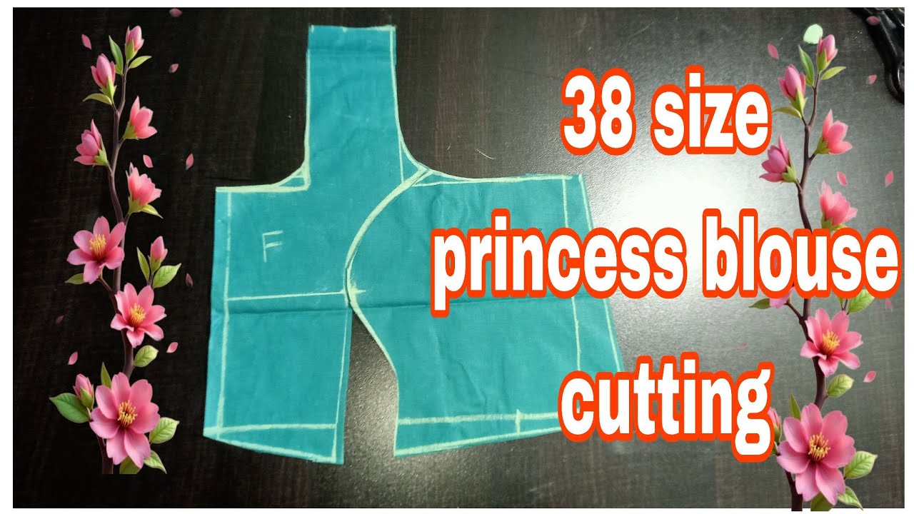 Size 38 Princess cut blouse Cutting /Princess cut front open 