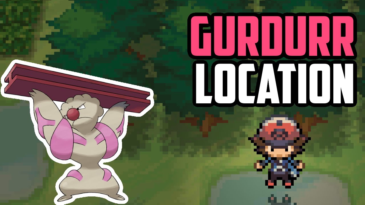 How to Catch Gurdurr - Pok&eacute;mon Black & White