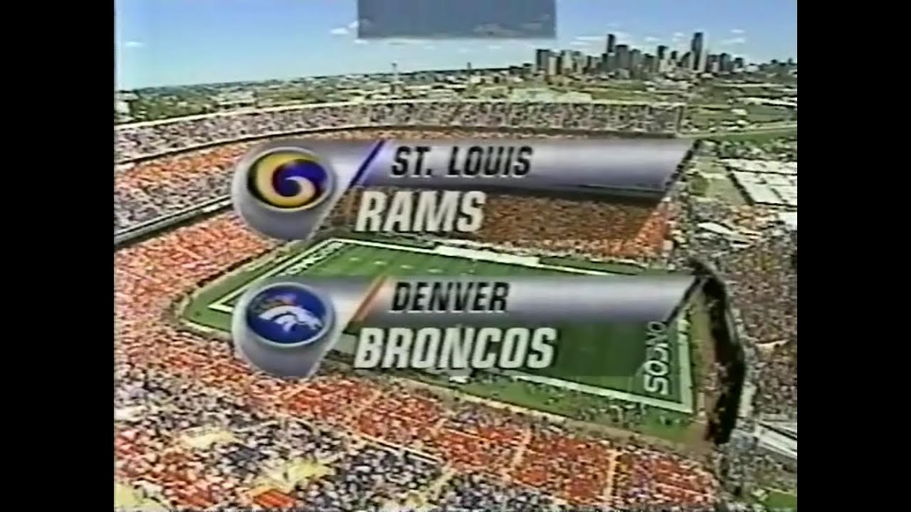 1997-09-14 St. Louis Rams vs Denver Broncos