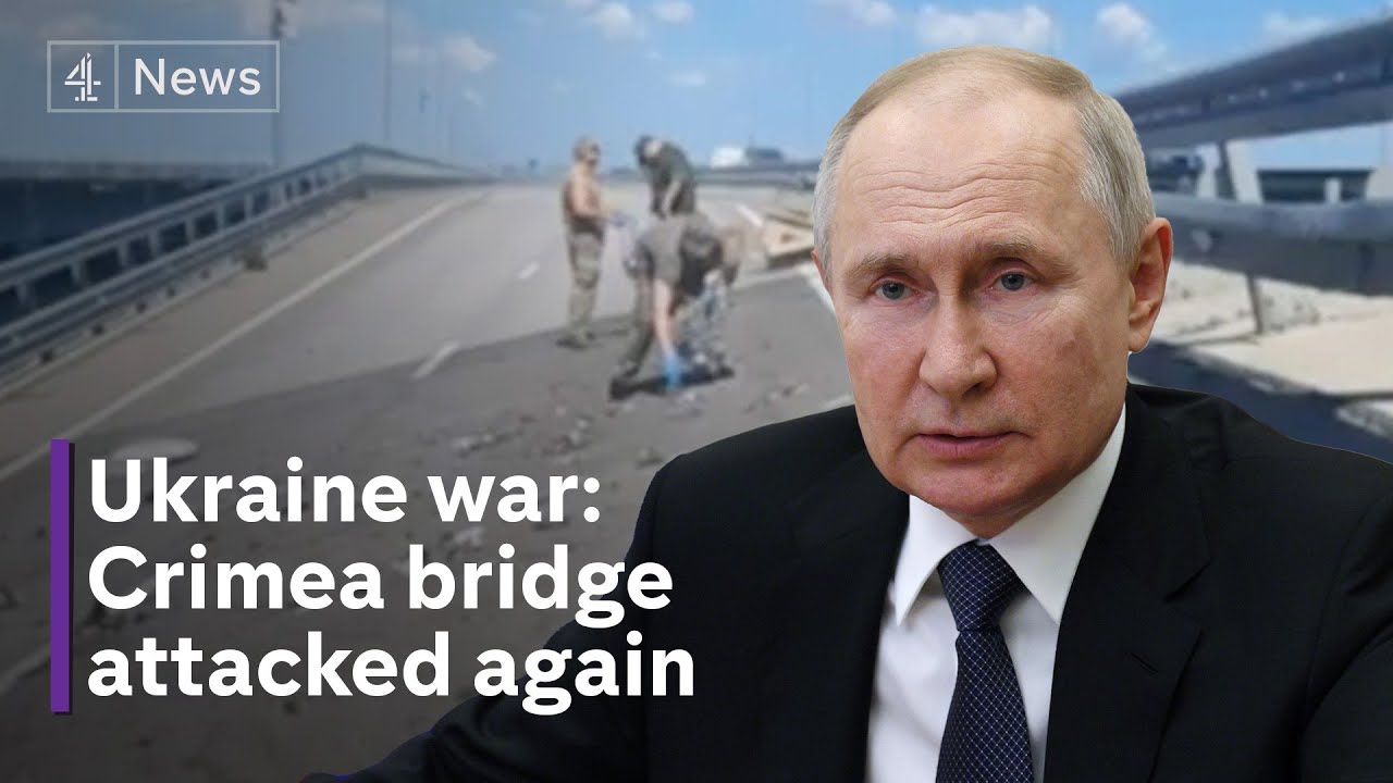 Russia pulls out of Black Sea grain deal hours after crucial Crimea bridge attacked